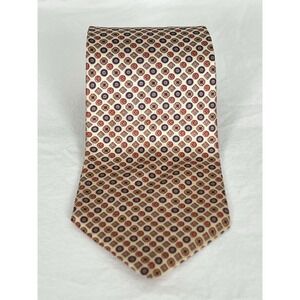 Vintage Gant Cream /Burgundy / Navy Geometric Funky Floral Medallions Retro